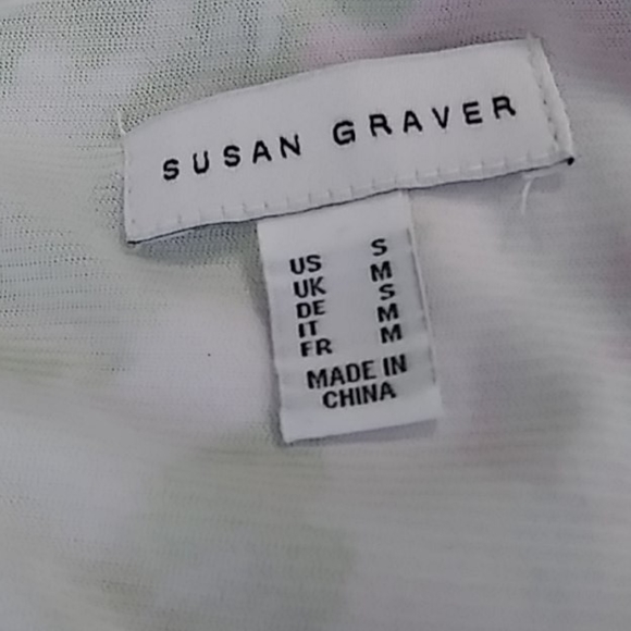 NEW Susan Graver Bateau Neck Split Sleeve Top - Picture 11 of 11